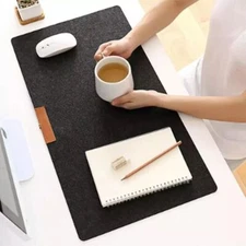 700*330mm Large Computer Desk Mat Table Keyboard Mouse Pad Wool Felt Mousepad