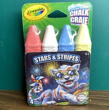 Crayola Stars Stripes Chalk