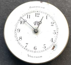 Antique Waltham Model 1892 Grade J Pocket Watch Movement Parts/Repair 6s 7j USA