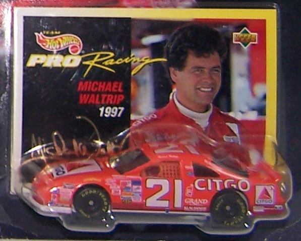 Hot Wheels Pro Racing 1997 primera edición Superspeedway 1:64 Michael Waltrip #21 Citgo  Foto 2 de 4