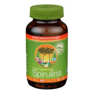 Spirulina Pacifica 500 MG 400 Tabs By Nutrex Hawaii