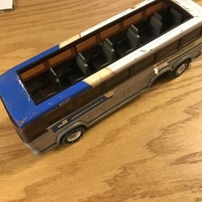 Buddy L 1983 Greyhound Bus Toy 10 1/2 in. Long Americruiser 2