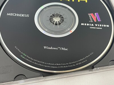 Vintage 1994 Critical Path PC/Mac Game Madeus CD-ROM Starring