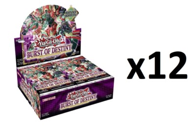 Yu-Gi-Oh Yugioh Burst of Destiny 1st Edition Booster CASE (12 Boxes) SEALED! | eBay Yu-Gi-Oh Yugioh Burst of Destiny 1st Edition Booster CASE (12 Boxes) SEALED! | eBay