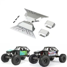 Stainless Steel Axle Protector Chassis Armor Skid Plate For Axial Capra 1.9 UTB 