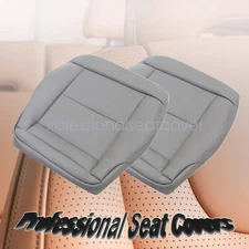 2010-2014 For Mercedes Benz E350 E550 Driver & Passenger Bottom seat cover Gray