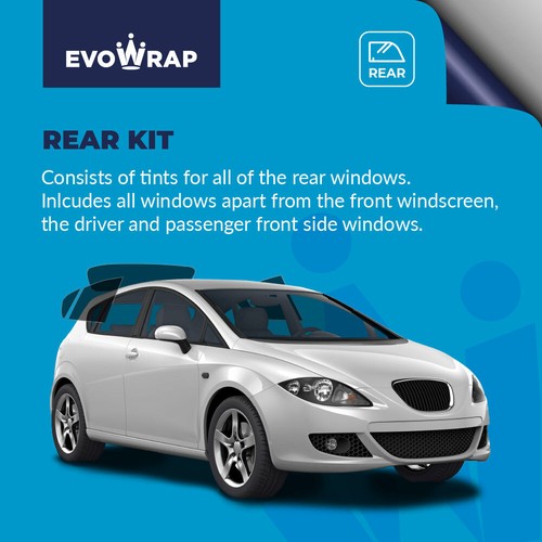 Pre Cut Car Window Tint for Jeep Cherokee (2001-2007) Rear Glass Kit - Picture 8 of 10
