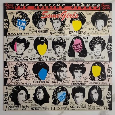 The Rolling Stones - Some Girls Vinyl LP - 1978 - COC 39108