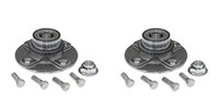 NK 2X Radnabe Radlagersatz Hinterachse FüR Nissan Almera II Hatchback N16