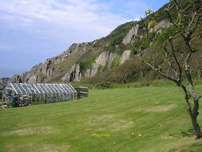 Photo 6x4 Greenhouse at Knockinaam Lodge Hotel Portpatrick The view of a  c2011