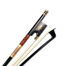 Professional 4/4 Full size Carbon fiber Violin bow White Horsehair Violin Bow