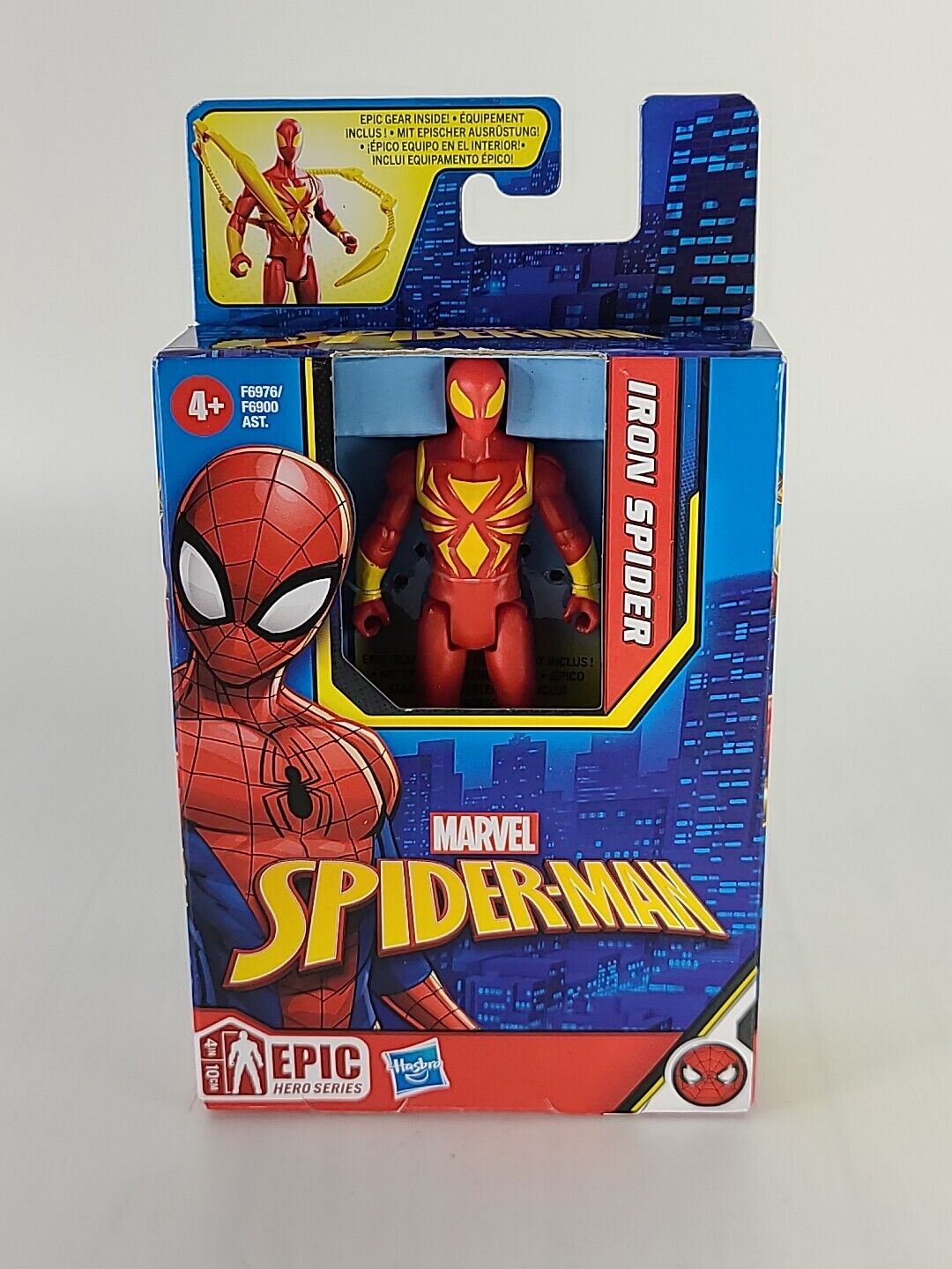 Hasbro Marvel Spider-Man Epic Hero Series Iron Spider 4" Action Figure