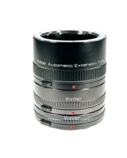 Vivitar Automatic Extension Tube Set AT-21 12mm 20mm 36mm for Olympus OM Mount