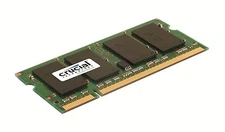 Genuine Crucial 2GB SO-DIMM 667 MHz PC2-5300 DDR2 SDRAM Memory (CT25664AC667)