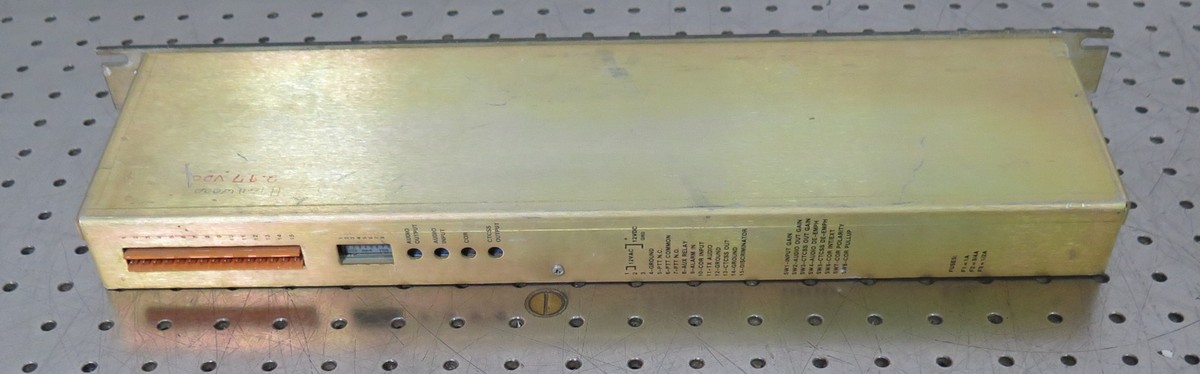 R193279 Zetron Model 38 Repeater Tone Panel | eBay