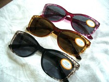 Women's Reading Sunglasses Bifocals 1.50  3.00 Ladies Cat Eye Sunglasses R857BS