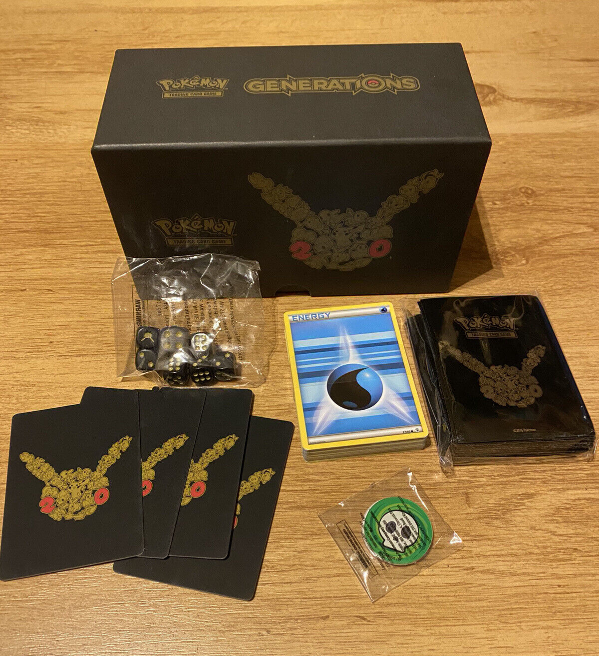 Player/'s Guide Book ONLY Pokemon Generations Elite Trainer Box 20th Anniversary