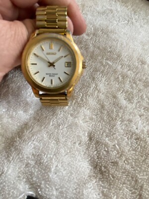Vintage Seiko Watch V742-8119 Quartz Date | eBay