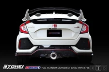 Tomei Type R Single Exit Titanium Exhaust for Honda Civic Type R FK8 17-21 New