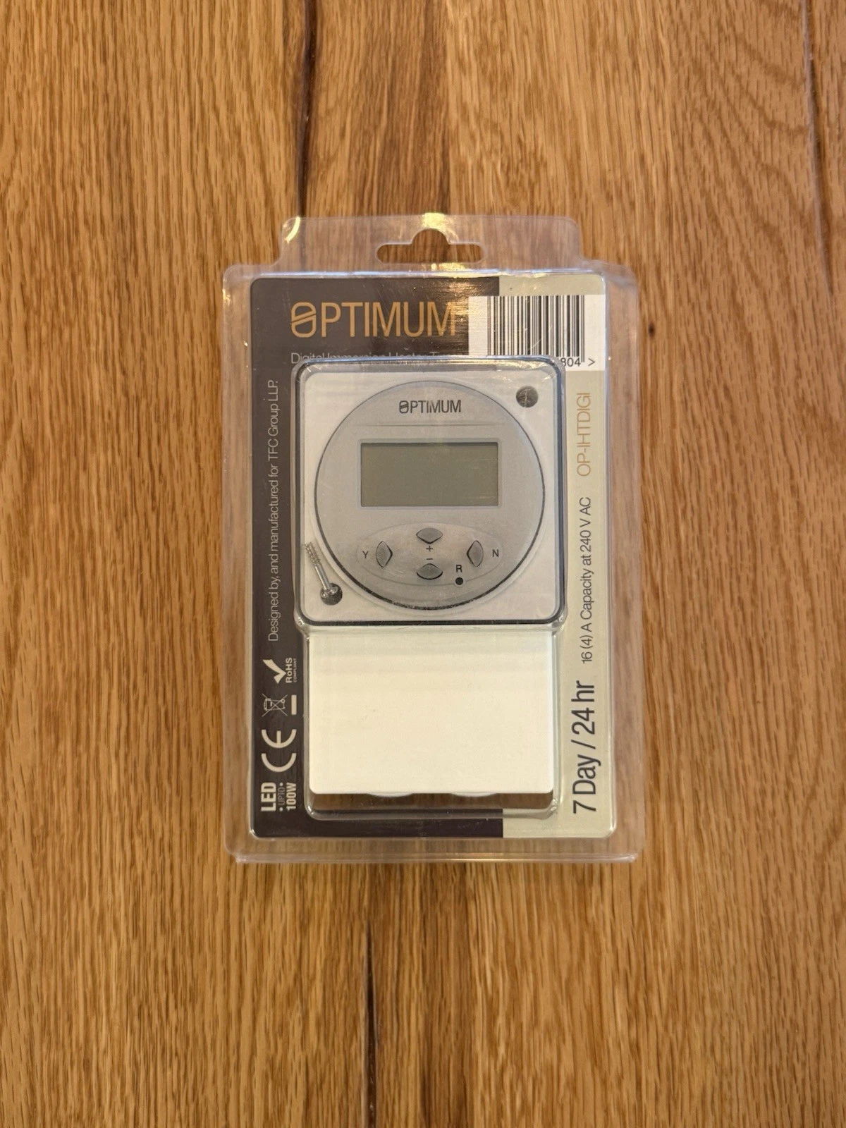 Tower Optimum OP-IHTDIGI Digital Immersion Heater Timer Controller - Brand New 6