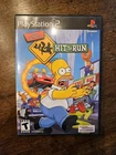 🔥 The Simpsons Hit & Run ~ Sony PlayStation 2 PS2 CIB Complete Black Label