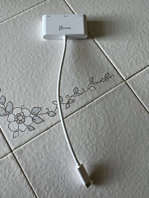 j5 Create USB, HDMI, Type C Plug In Charging Port