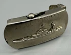 Vintage USCGC Spencer WHEC-36 Military Ship USN Belt Buckle Vietnam War Japan