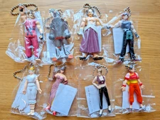 Tekken Tag Keychain Collection Character Figures 1998-2000 Namco Mokujin Xiaoyu