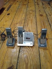 AT T SL82318 Answering Machine Dect 6.0 3 Handsets Cordless Phones WORKING