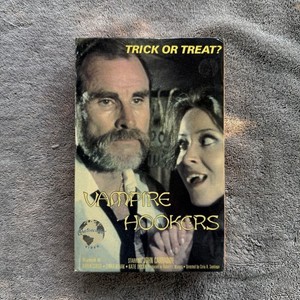 Vampire Hookers Horror VHS Big Box 1984 Continental Video