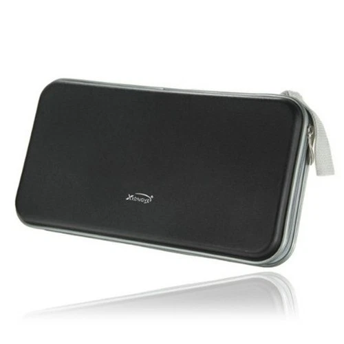 E80 portatile in plastica 80 dischi CD DVD VCD portafogli custodia custodia