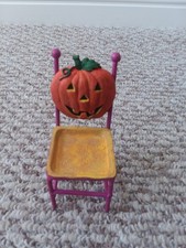 Russ Halloween "Trick or Seat" Decorative Miniature Chair