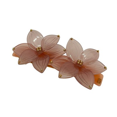 ALEXANDRE de PARIS Light Pink Gold Plastic Hardware Other Jewellery