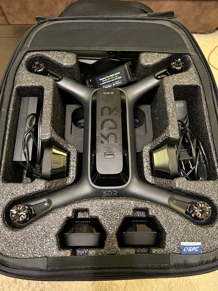 3DR Solo Smart Drone Bundle With GoPro Hero Black And LG G6