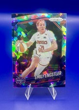 Panini Prizm 2025 Emily Engstler #84 Cracked Ice Washington Mystics WNBA