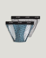 Jockey Men's Elance String Bikini - 2 Pack Size L MSRP 19.50