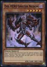 Yu-Gi-Oh! Season 3 Evil HERO Sinister Necrom 2022 LDS3-EN026 Ultra Rare 1st