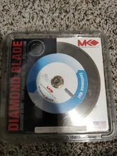 MK Diamond 139295 MK-200 Premium 7-Inch Wet Cutting Continuous Rim Diamond Blade