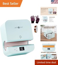 Blue Automatic Tumbler Heat Press - Ideal for Mugs, Glasses  Cups 280ml-850ml