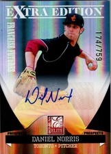 Elite Extra Edition #17 Daniel Norris Franchise Futures Signatures #/759