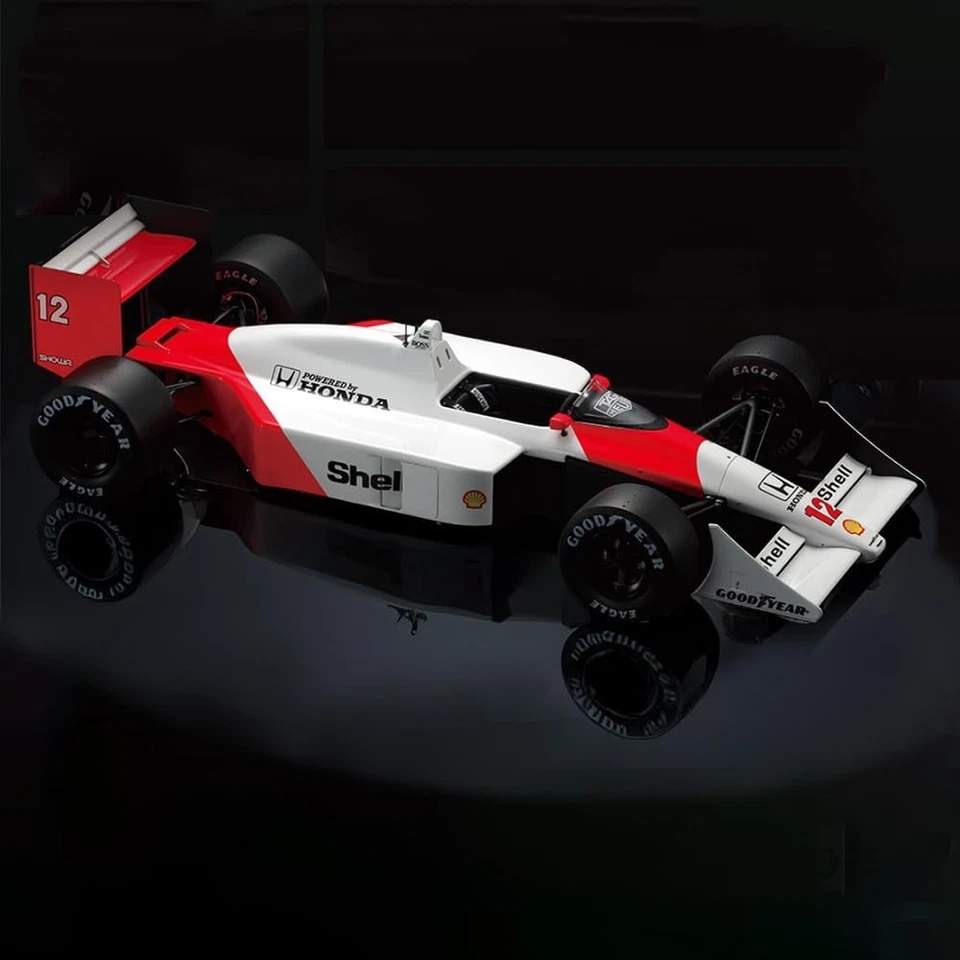 Kit completo Deagostini McLaren Honda MP4/4 scala 1/8 pressofuso e metallo e ABS - Immagine 2 di 4