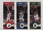1996 Collector's Choice Mini-Cards Michael Jordan Shawn Kemp Anfernee Hardaway