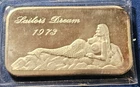 A 1973 Mother-Lode Mint Sailors Dream 1 oz .999 Fine Silver Bar