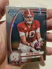 Bowman Chrome U Football Alabama Crimson Tide Austin Mack