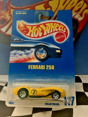 Hot Wheels 1995 Mainline #31 '57 Ferrari 250 Testa Rossa YELLOW