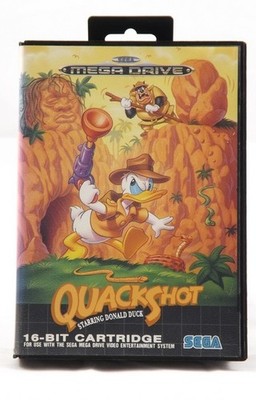 QuackShot Starring Donald Duck (Sega Mega Drive) Spiel i. OVP - GUT