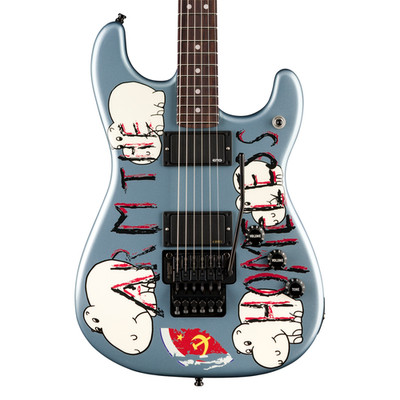 Used Fender Tom Morello Arm The Homeless - Blue Ice Metallic w/Rosewood FB