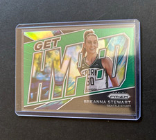 Panini 2022 Prizm WNBA Get Hyped Breanna Stewart Seattle Storm #2 Insert