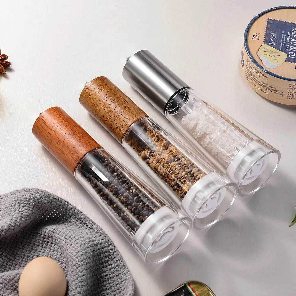 Easy-Clean Efficient Sturdy Portable Acrylic Spice Grinder Kitchen Cooking Tools