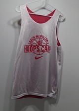 Reversible Basketball Medium Jersey Nate McMillan Autographed Hoops Camp Nike 
